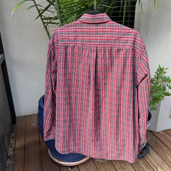 DICKIES Snap Front Work Shirt - XL - Picture 6 of 7